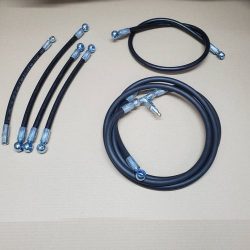 Топливопровод низкого давления 3 штуцера в резине L=2800мм (пр-во Польша) 70-1101345-Б1 Топливопровод низкого давления 3 штуцера в резине L=2800мм (пр-во Польша) 70-1101345-Б1