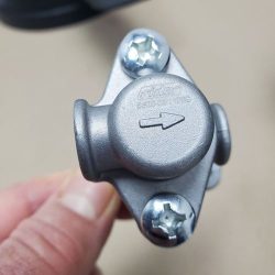 Топливопровод низкого давления 3 штуцера в резине L=2800мм (пр-во Польша) 70-1101345-Б1