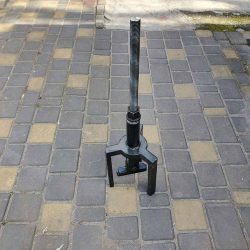 Палец стопорный со шляпкой М6х60 + чека полукруг АТР2924
