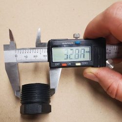 Фара LED квадратна 48W 16 ламп (110х125х20) 10-30V 6000K (узкий радиатор) (Китай) 2950