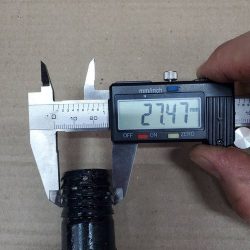 Угольник поворотный на болгарский ГР (обратка) на шланг d=27мм