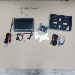 Камера в сборе с экраном 9 дюймов (1 камера) кабель 6м (Китай) Камера в сб. №11 Камера в сборе с экраном 9 дюймов (1 камера) кабель 6м (Китай) Камера в сб. №11